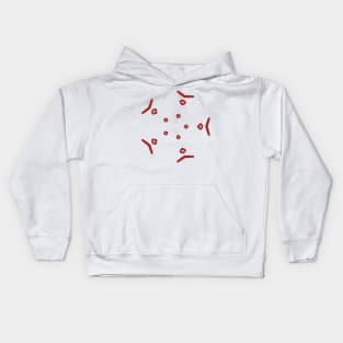 Five points dotted Kids Hoodie